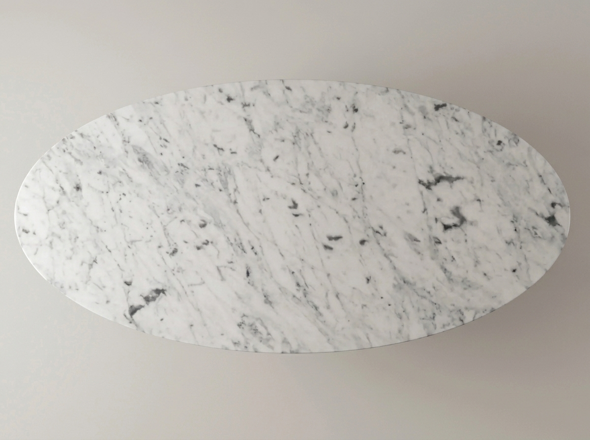 Mesa Nobile — imagem conceitual 4 da peça em Mármore Carrara