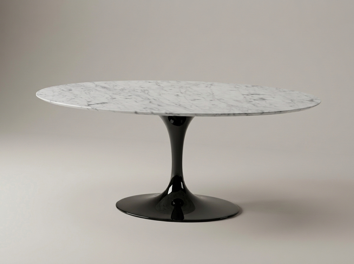 Mesa Nobile — imagem conceitual 5 da peça em Mármore Carrara